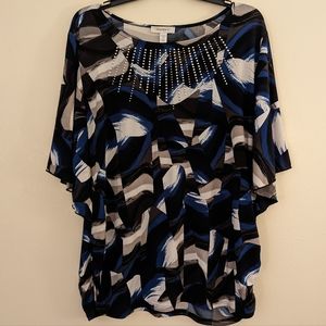 Dress Barn 1X Blouse